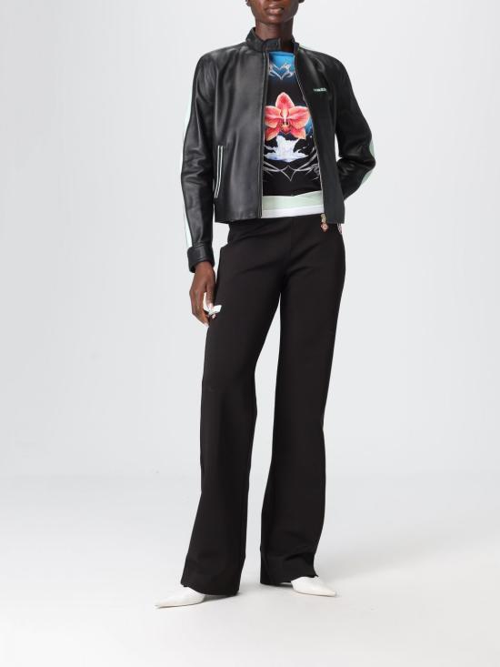 25FW 카사블랑카 팬츠 WPF25JTR269 01 Black - CASABLANCA