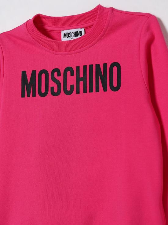 25FW [키즈] 모스키노 풀오버 HUF09ILDA21 50541 Fuchsia - MOSCHINO