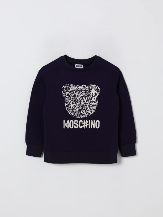 25FW [키즈] 모스키노 풀오버 HMF099LDA58 40016 Blue