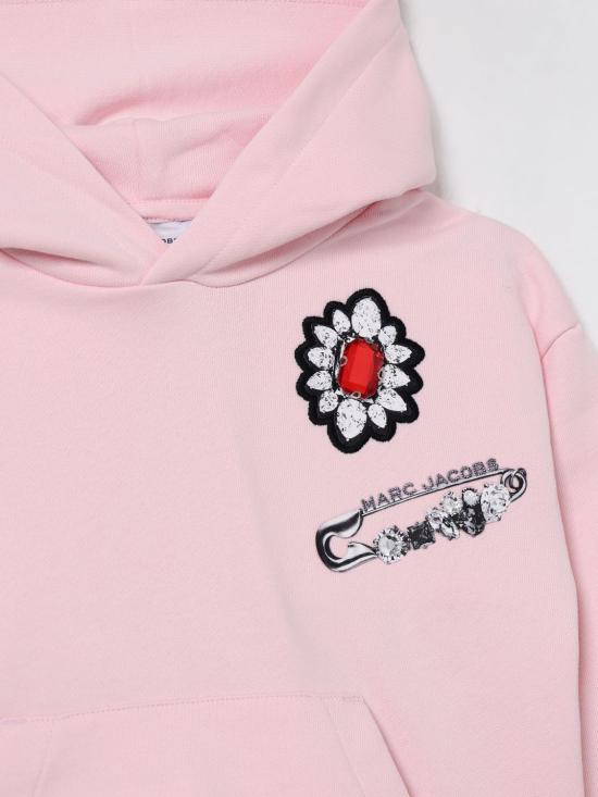 25FW [키즈] 마크제이콥스 풀오버 W60578 475 Pink - MARC JACOBS