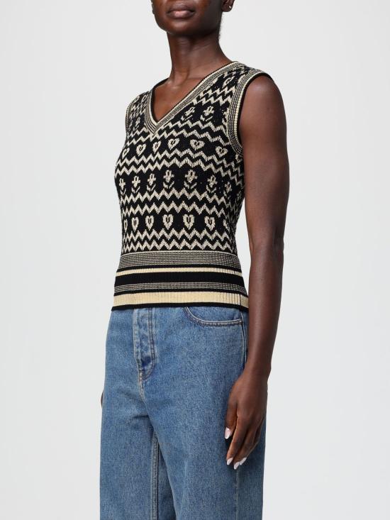 25FW 발렌티노 가라바니 베스트 BKM06C9H0 G14 Black - VALENTINO GARAVANI