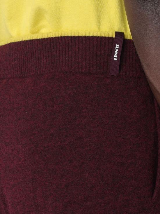 25FW 써네이 스트레이트 팬츠 RTWXKNW023 7774 Burgundy - SUNNEI