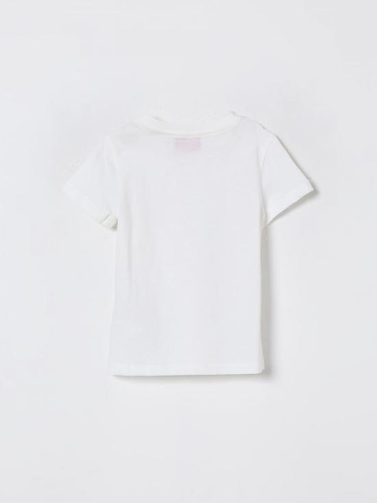 25FW [키즈] 푸찌 티셔츠 PX8081Z3186 101 Ivory - PUCCI