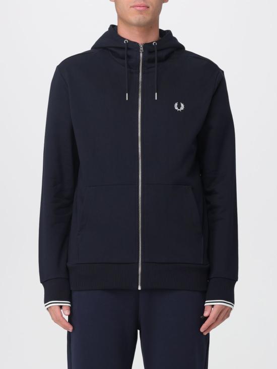 26SS 프레드페리 긴팔 티셔츠 FPJ753655 795 Blue