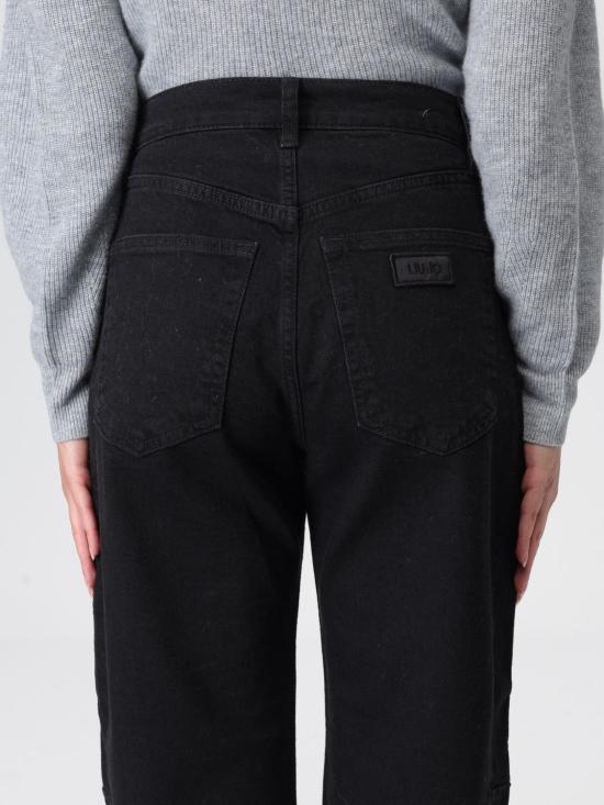 25FW 리우조 데님 팬츠 UF5118DS025 87432 Black - LIU JO