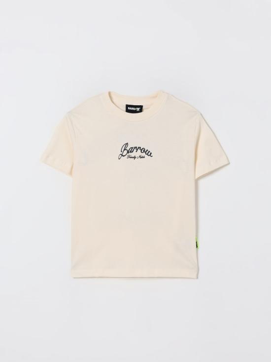 25FW [키즈] 바로우 티셔츠 F5BKJUTH103 013 Cream