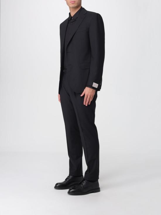25FW 꼬르넬리아니 수트 세트 2672552618553 020 Black - CORNELIANI