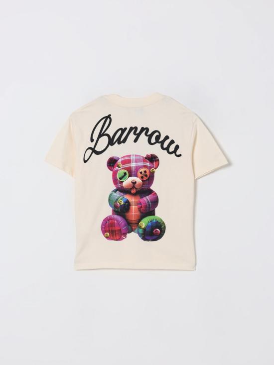 25FW [키즈] 바로우 티셔츠 F5BKJGTH203 013 Beige - BARROW