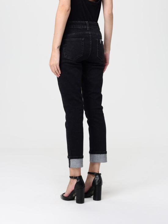 25FW 리우조 데님 팬츠 UF5006D4797 87462 Black - LIU JO