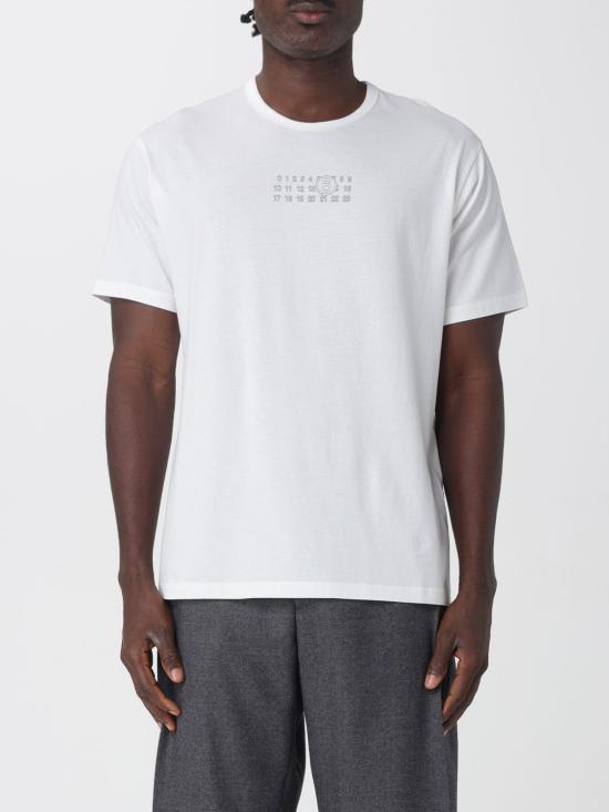 25FW MM6 메종마르지엘라 반팔 티셔츠 SH0GC0057S24312 101 White