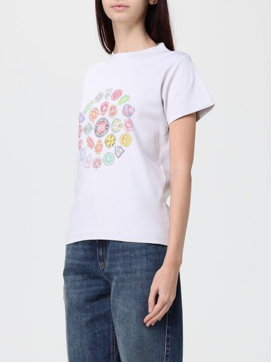 25FW 발렌시아가 반팔 티셔츠 850263TTVH6 9012 White - BALENCIAGA