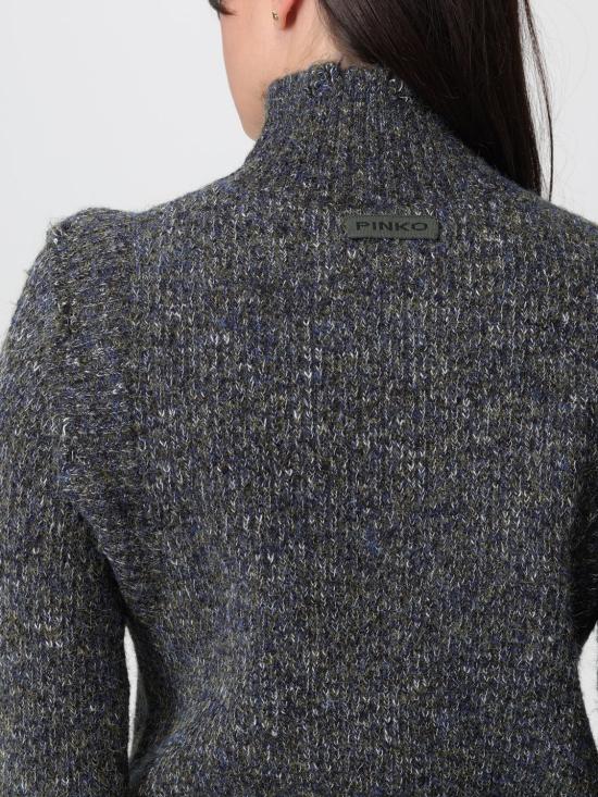 25FW 핑코 터틀넥 105968A2YB IG1 Grey - PINKO