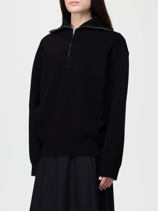 25FW 발렌시아가 백투프론트 터틀넥 스웨터 848840T3421 1000 Black - BALENCIAGA