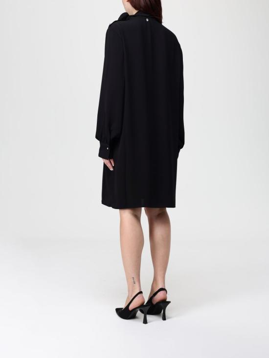 25FW 리우조 롱 원피스 MF5352T4241 22222 Black - LIU JO