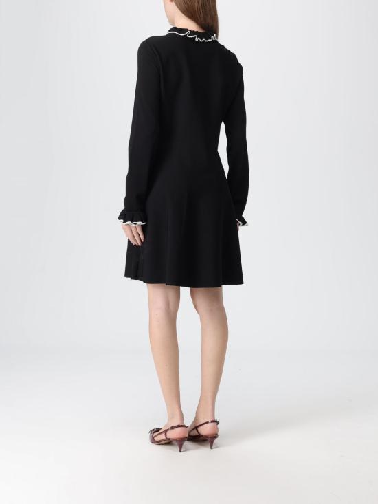 25FW 발렌티노 가라바니 롱 원피스 7B3KD13Y9K5 0NA Black - VALENTINO GARAVANI