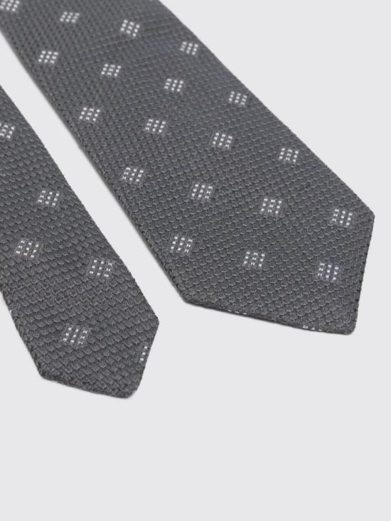 25FW 엠포리오 아르마니 넥타이 EM001344TE16531 F8109 Grey - EMPORIO ARMANI