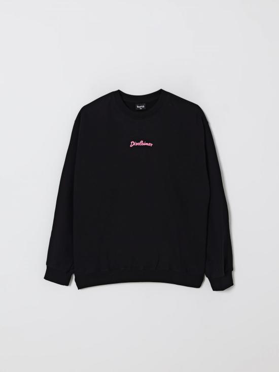 25FW [키즈] 디스클레이머 풀오버 25IDK58709 NE RO Black