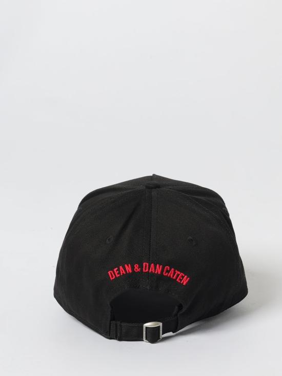 25FW 디스퀘어드2 볼캡 BCM056305C00001 2124 Black - DSQUARED2
