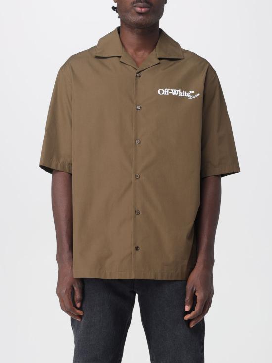 25FW 오프화이트 셔츠 OMGG01FF25FAB004 5801 White 1