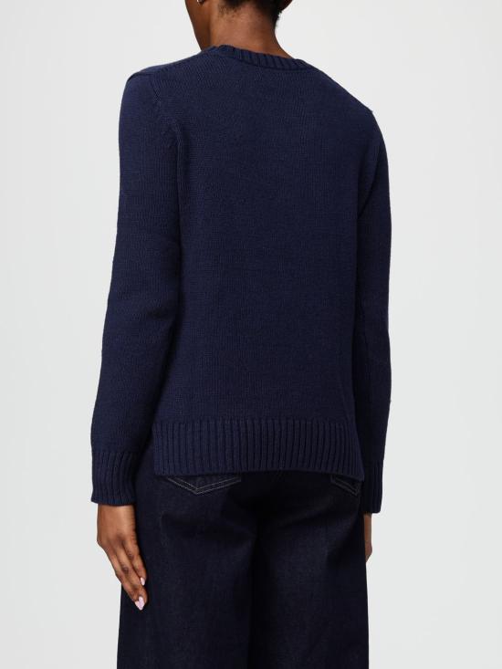 25FW 폴로 랄프로렌 베어 코튼&린넨 니트 스웨터 211927070 001 Blue - POLO RALPH LAUREN