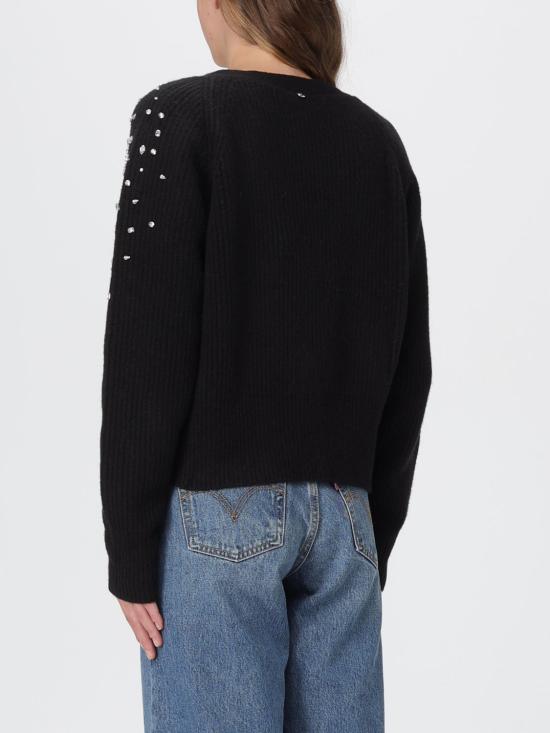 25FW 리우조 가디건 CF5149MA74Q 22222 Black - LIU JO