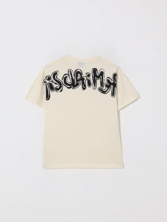 25FW [키즈] 디스클레이머 티셔츠 25IDK58603 LA NE Milk - DISCLAIMER