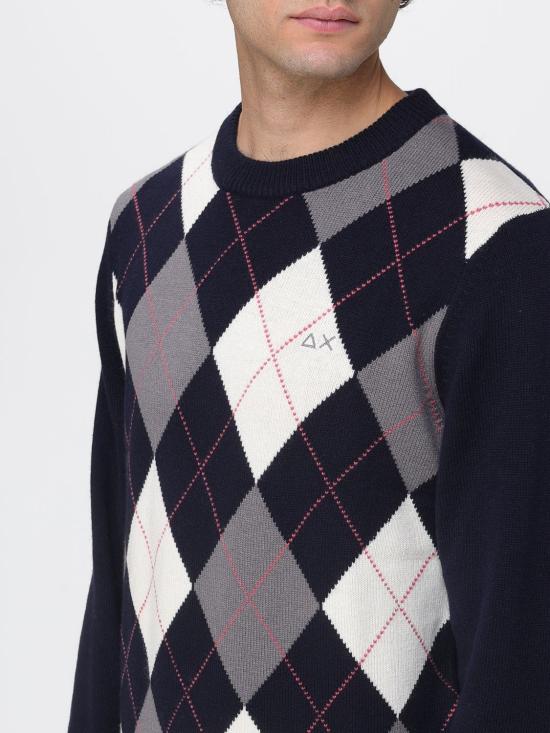 25FW 썬 68 스웨터 K45160 0747 Navy - SUN 68