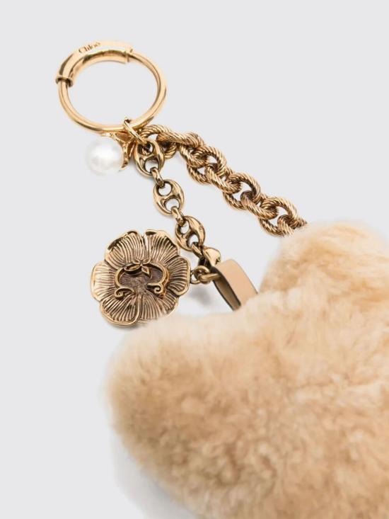 25FW 끌로에 키링 CH25WK169Q49 24M Beige - CHLOE