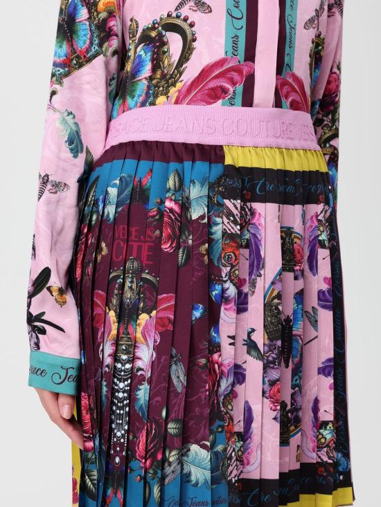 25FW 베르사체 스커트 79HAE8P0NS726 459 Multicolor - VERSACE