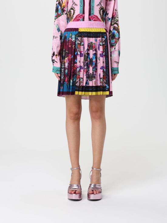 25FW 베르사체 스커트 79HAE8P0NS726 459 Multicolor