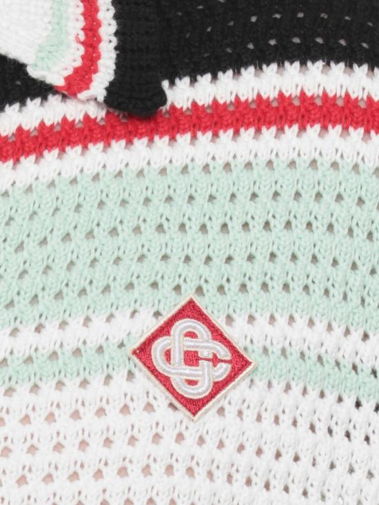 25FW 카사블랑카 긴팔 셔츠 MPF25KW998 01 White - CASABLANCA