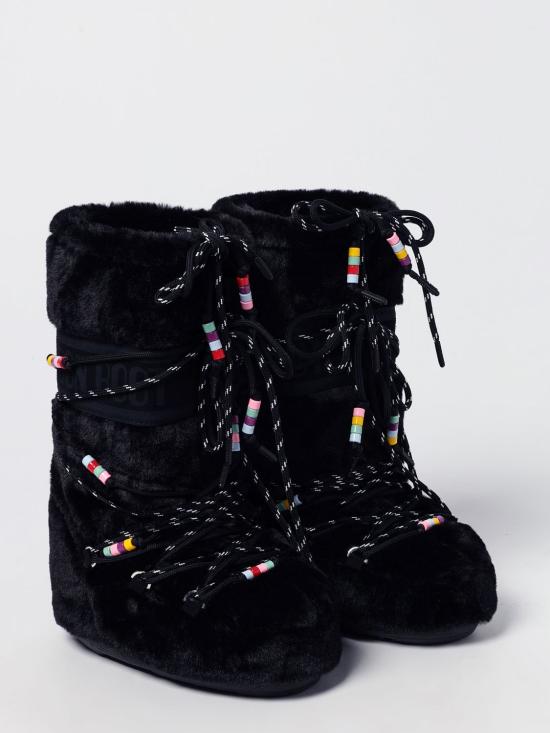 25FW 문부츠 부츠 80D1408990 N001 Black - MOON BOOT