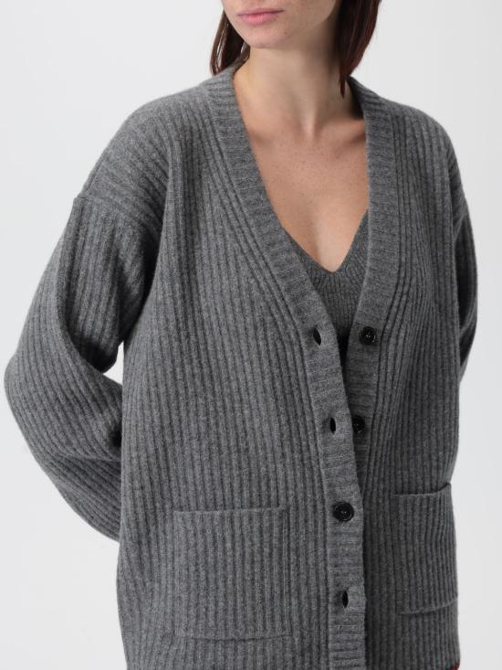 25FW 구찌 리브 펠터드 월 가디건 835979XKEX6 1073 Black - GUCCI