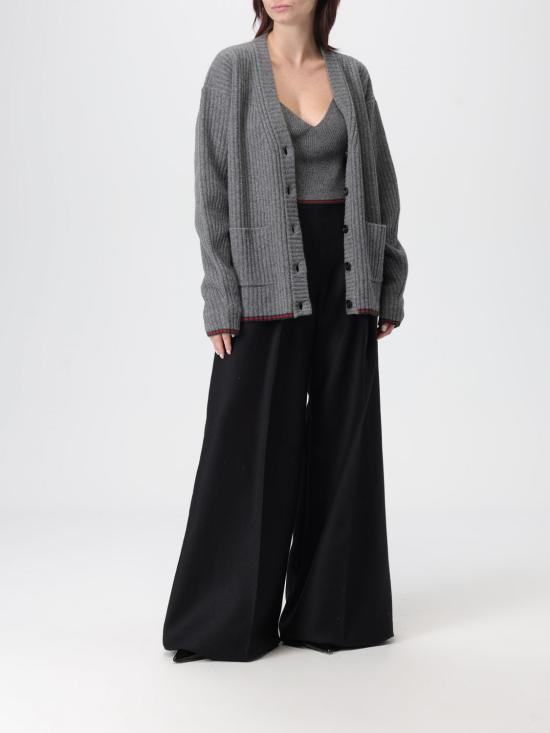 25FW 구찌 리브 펠터드 월 가디건 835979XKEX6 1073 Black - GUCCI