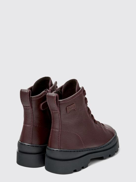 25FW [키즈] 캠퍼 슈즈 K900179 031 BRUTUS 0 Burgundy - CAMPER