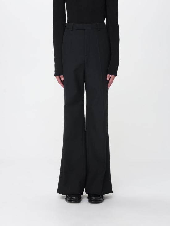 25FW 발렌티노 가라바니 스트레이트 팬츠 7V0RBN70AWA 0NO Black