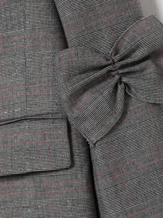 25FW [키즈] 시모네타 캐주얼 자켓 SX2A04I0288 930OR Black - SIMONETTA