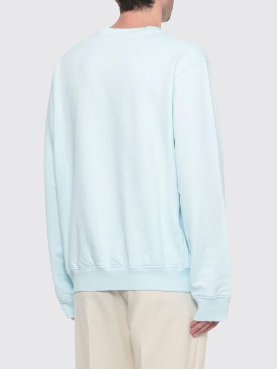 25FW 카사블랑카 긴팔 티셔츠 MAW25JTP293 01 Gnawed Blue - CASABLANCA