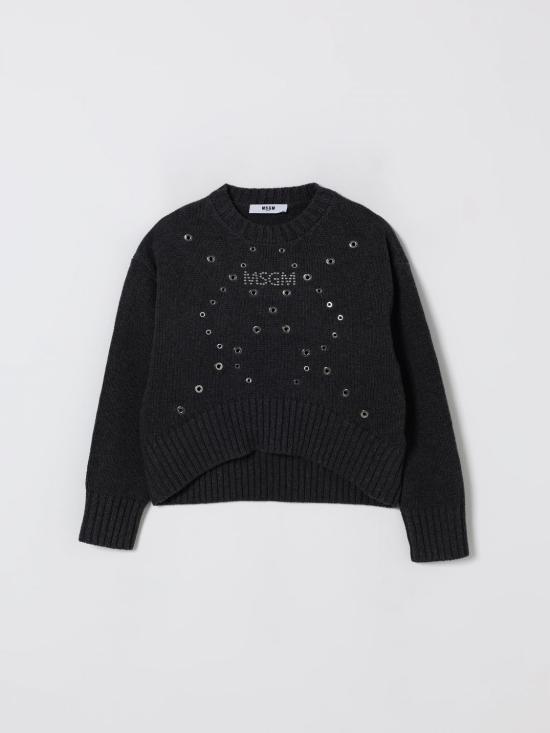 25FW [키즈] 엠에스지엠 풀오버 F5MSJGJP037 104 Grey