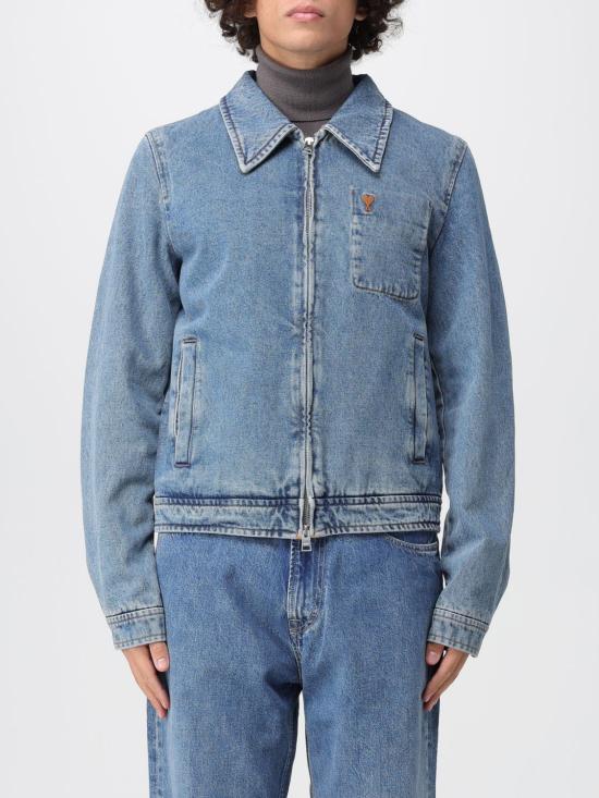 25FW 아미 데님 자켓 HJK835DE0046 480 Blue