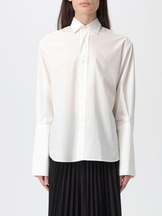 25FW MM6 메종마르지엘라 셔츠 S52DT0052M35256 101 White