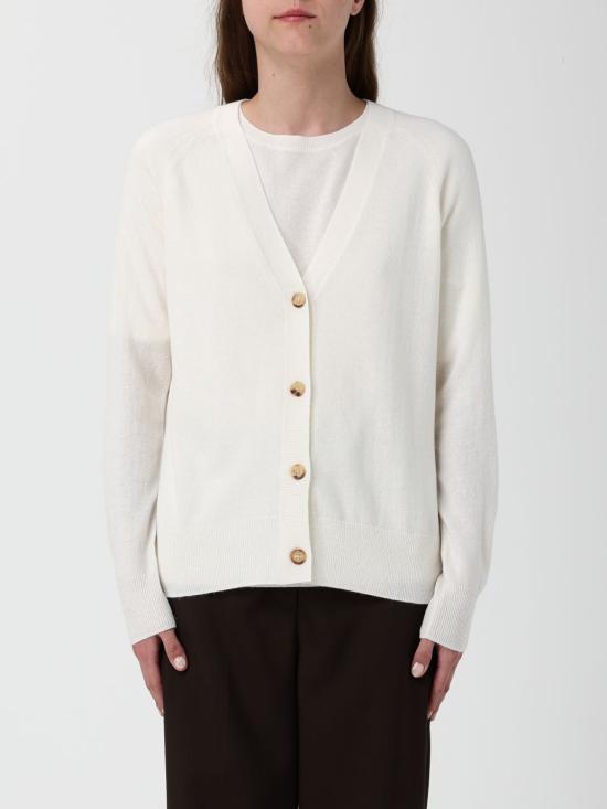 25FW 막스마라 울 캐시미어 가디건 2526346038600 001 Ivory