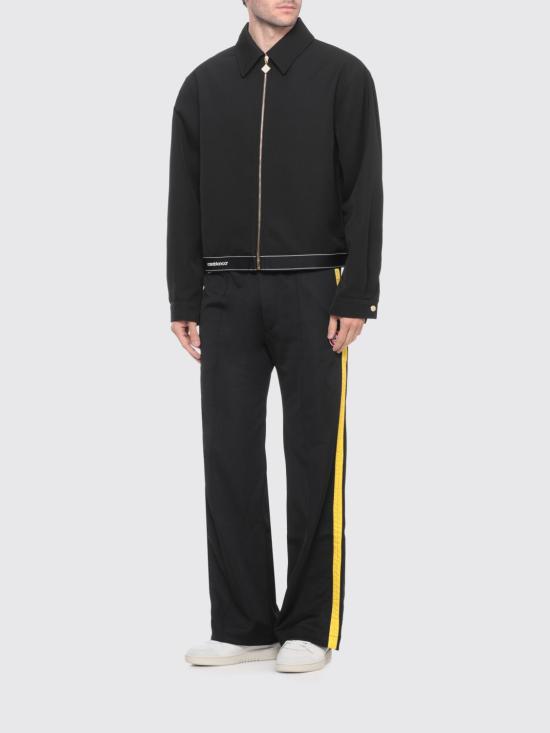 25FW 카사블랑카 트레이닝/조거 팬츠 MPF25JTR282 01 Black - CASABLANCA