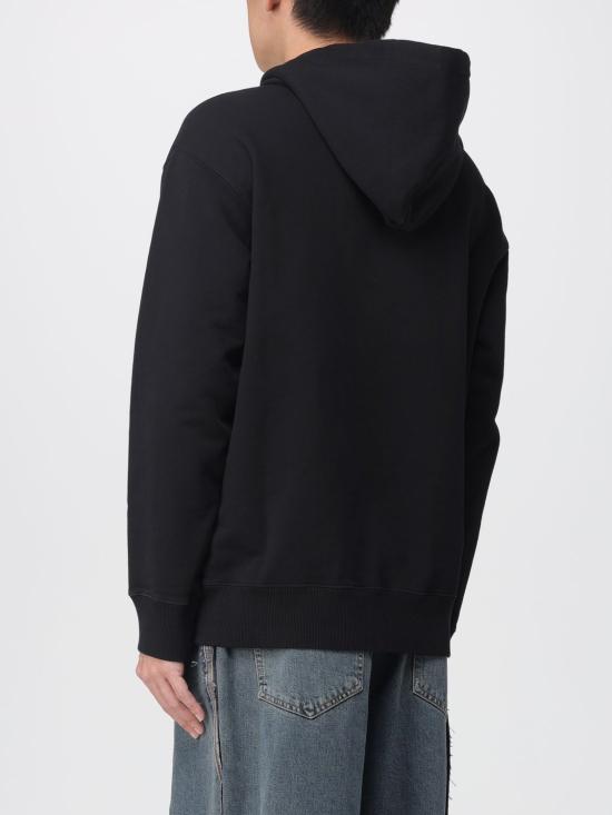 25FW MM6 메종마르지엘라 뉴메릭 후드 티셔츠 SH0GU0035M25025 900 Black - MM6 MAISON MARGIELA