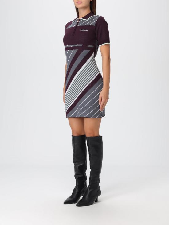 25FW 카사블랑카 롱 원피스 WAW25KW1087 01 Multicolor - CASABLANCA