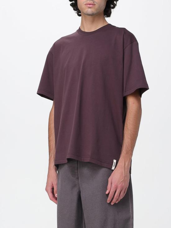 25FW 써네이 반팔 티셔츠 RTWXJER054 7748 Brown - SUNNEI