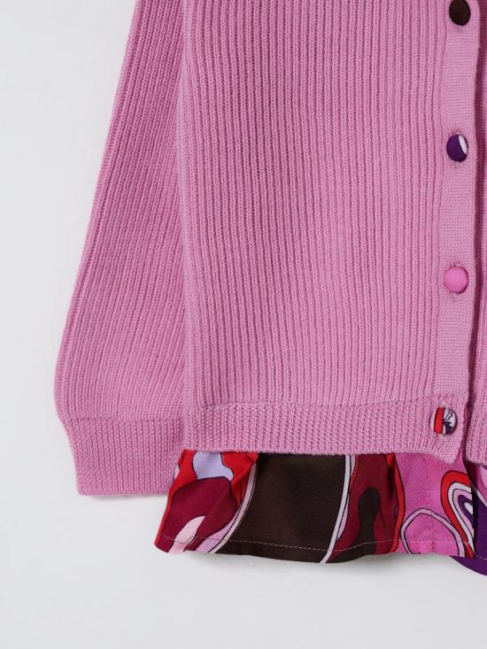 25FW [키즈] 푸찌 풀오버 PX9010W0028 50G Pink - PUCCI