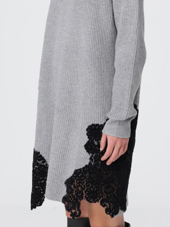 25FW 핑코 롱 원피스 105504A2R1 II2 Grey - PINKO