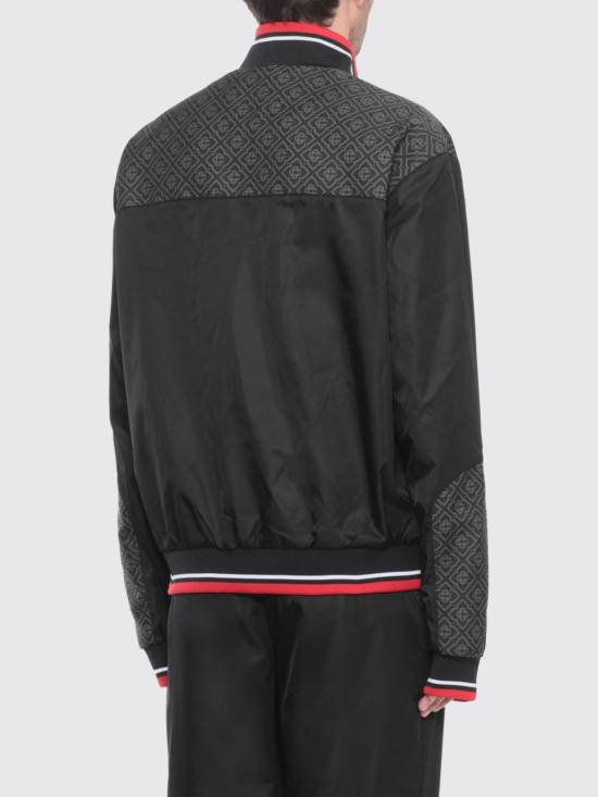 25FW 카사블랑카 긴팔 티셔츠 MAW25JTP397 01 Black - CASABLANCA