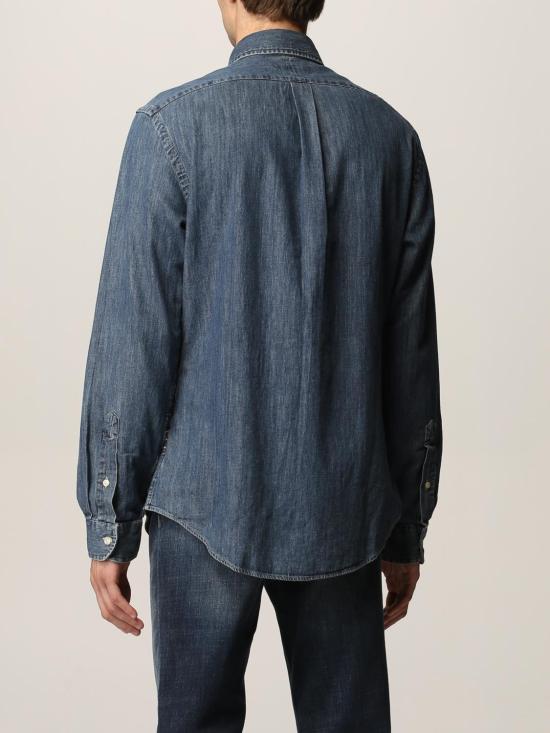 25FW 폴로 랄프로렌 클래식 플리스 후드 집업 710548539 001 Denim - POLO RALPH LAUREN